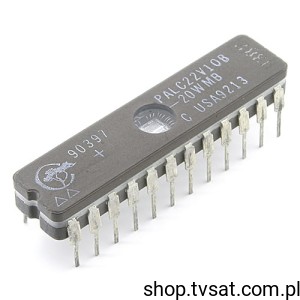 [1szt] PALC22V10B-20WMB UV PLD CMOS 20ns DIP24LCW CYPPRESS