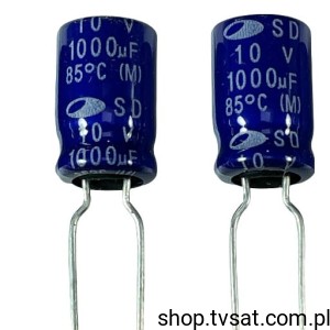 [50szt] SD1A108M0811MPG180 1000uF 10V Electrolytic RADIAL SAMWHA