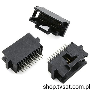 [4szt] 1-104068-1 Connector 2x10 Pin Header SHRD THT AMP