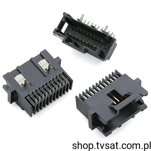 [3szt] 1-104069-1 Conn 20 POS HDR R/A DUAL ROW THT AMP