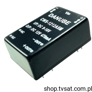 [1pc] CWS-1212A5M DC-DC 12V to 12V 470mA THT DANUBE