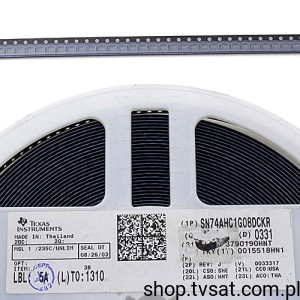 [100szt] SN74AHC1G08DCKR 2xIn AND Gate SMD-SC70-5 TI 