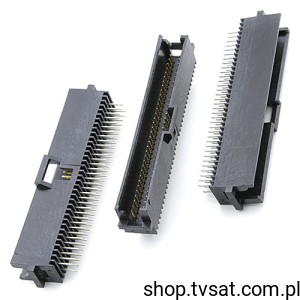 [4szt] 5-104666-8 Socket 68 Pin 2 x 34  R=1.27mm THT MOLEX