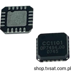 [3szt] CC1101RGPR RF Transceiver Sub-1GHz SMD-QFN20 TI 