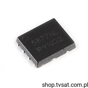 [20szt] NVMFD5877NL N-MOSFET 17 A 60 V SMD-DFN8 ONSEMI