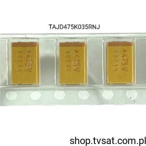 [200szt] TAJD475K035RNJ Tantalum 4.7uF 35V 10% SMD-D AVX