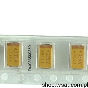 [200szt] TAJC335K035R Tantalum3.3uF 35V 10% SMD-C AVX