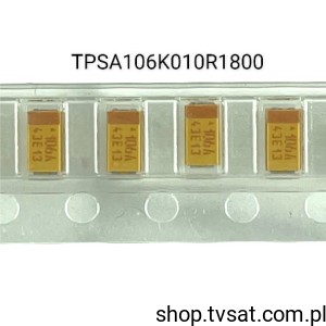 [200szt] TPSA106K010R1800 Tantalum10uF 10V 10% SMD-A AVX