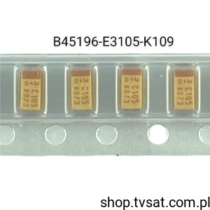 [300szt] B45196-E3105-K109 Tantalum 1uF 16V 10% SMD-A S+M