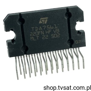 [2szt] TDA7561 Audio Amp 4-CH Stereo 60W MULTIWATT-V25 STM