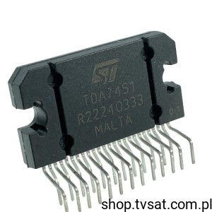 [2szt] TDA7451 Audio Amp 4-CH Stereo 32W MULTIWATT-V25 STM