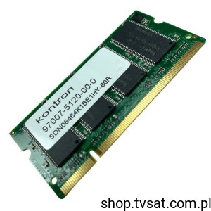 [1szt] SDN06464K1BE1HY-60R DRAM Module 512MB CARD KONTRON
