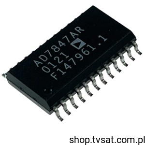 [1szt] AD7847AR DAC Dual R-to-R 12-Bit SMD-SO24L AD 