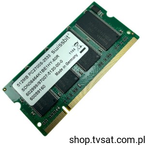 [1szt] SDN06464K1BE1HY-60R DRAM Module 512MB CARD SWISSBIT