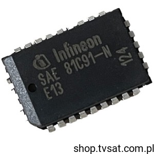 [1szt] SAE81C91N-D13 CAN controller SMD-PLCC28 INFINEON USED