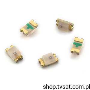 [200szt] HSMG-C150 LED Green 15 mcd 20mA 570 nm SMD-1206 AGILENT