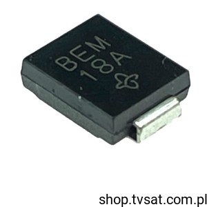 [50szt] SMCJ18A Transient Volt. 18V Unidirect SMD-SMC FAIRCHILD BULK