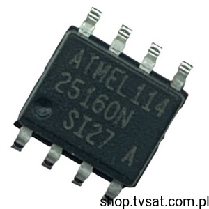 [5szt] AT25160N-10SI-2.7 Serial EEPROM 16kBit SMD-SO8 ATMEL