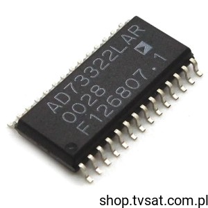 [2szt] AD73322LAR Two 16Bit ADC Audio Codec SMD-SO28L AD 