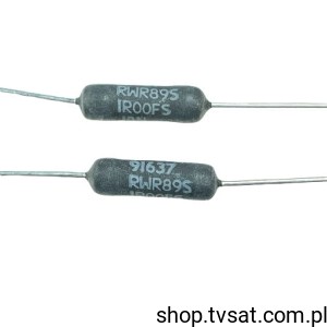 [3pcs] RWR89S1R00FSB12 Res 1Ohm 1% 3W 400ppm AXIAL VISHAY