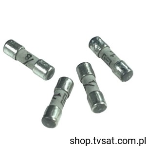 [20szt] 7010.9760.63 Fuse Ceramic 0.125A 125V 7x2mm ROUND SCHURTER