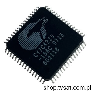[2szt] CY7C4225-15AC FIFO Mem Dual Uni-Dir 1Kx18 SMD-TQFP64 CYPPRESS