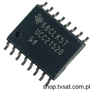 [1szt] UCC21520DW Dual Driver 6A Half Brdg SMD-SO16 UNITRODE