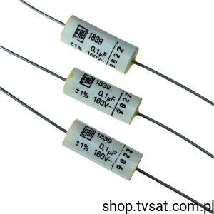 [10szt] MKP1839410161 MKP 0.10uF 160Vdc 1% AXIAL ERO