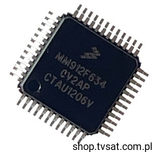 [3pcs] MM912F634CV2AP MCU, Relay Driver SMD-QFP48 FREESCALE