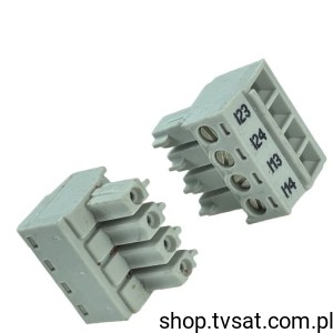 [3szt] MC1,5-4-ST-3,81WH 1736803 Therml Block 4Pin BLOCK PHOENIX