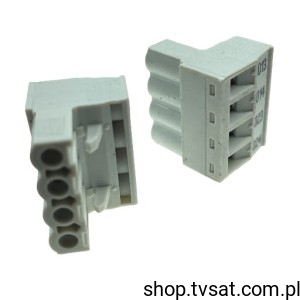 [4szt] MSTB2,5-4-ST-5,08GY 1763935 Term. Block 4 Pin PLUG PHOENIX