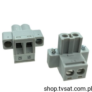 [3szt] MSTB2,5-2-STF-5,08GY 1764011 Term. Block 2 Pin PLUG PHOENIX