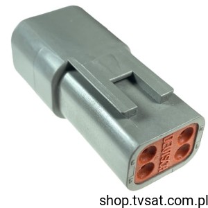 [4szt] DT04-4P To-Wire 4 Housing for Male TO-WIRE DEUTSCH