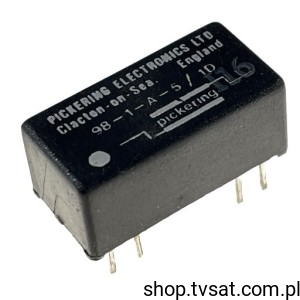 [1szt] 98-1-A-5-1D Relay 5VDC 1A THT PICKERING