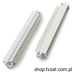 [2szt] 86093967113755ELF Socket 3 x 32 Pin DIN41612 THT FCIELECTR