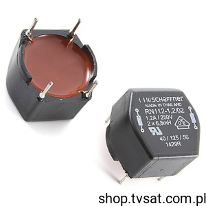 [10szt] RN112-1,2-02 Choke Filter 0.8A 10mH 380mOhm THT SCHAFFNER