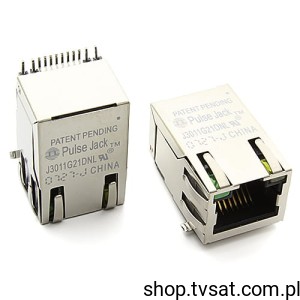 [3szt] J3011G21DNL Conn Modular Jack RJ45 SMD PULSEEL
