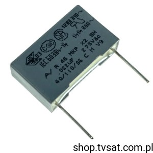 [50szt] R46KI2220DQ01M MKP 22nF 275V 20% R=15.0 X2 R15.0 KEMET