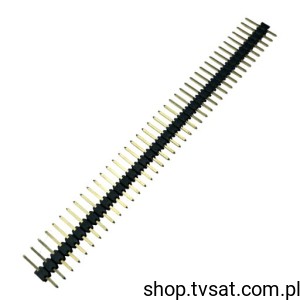 [10szt] STRIP-40-PIN Connector 40 Pin H=6mm R=2.54mm THT AMP