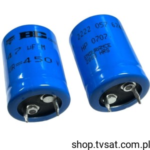 [2szt] MAL205767479E3 47uF 450V Electrolytic RADIAL VISHAY