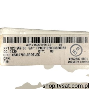 [300szt] FP0001820RG6200B8 820R 2% 1W Axial AXIAL VISHAY