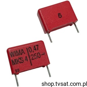 [50szt] MKS2F034701M00KSSD 470nF 10% 250V MKS R15.0 WIMA