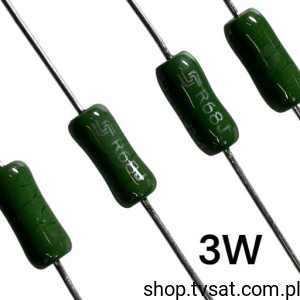 [10szt] RWM0410R680JA20E1 0.68 Ohm 5% 3W Axial RB59 AXIAL VISHAYSFER 800