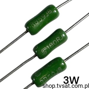 [20pcs] RB59-4X10-180-5% 180R 5% 3W Axial AXIAL VISHAYSFER
