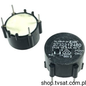 [20szt] 3732212480 Inductor 39uH 400mA 250VAC THT ROXBURGH