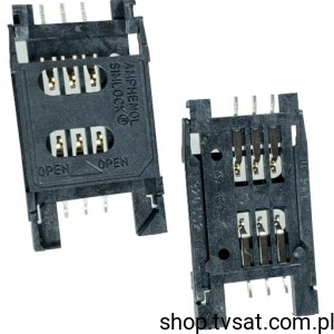 [20szt] C70710M0060492 C707A Lock for  Cards SIM AMPHENOLDE