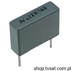 [40szt] R60GF3220AA6AK MKT 220nF 160V 10% R=10.0 R10.0 KEMET