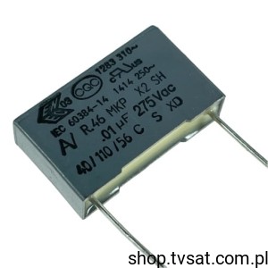 [50szt] R46KI2100DQ01K MKP 10nF 275V 10% R=15.0 R15.0 KEMET