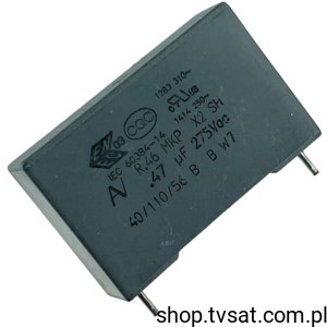 [50szt] R46KN347000S0K MKP 470nF 275V 10% R=22.5 R22.5 KEMET