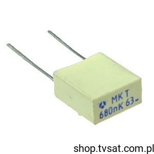 [50szt] MKT-680nF-K-63Vdc MKT 680nF 63Vdc 10% R=7.5 R7.5 THCSF
